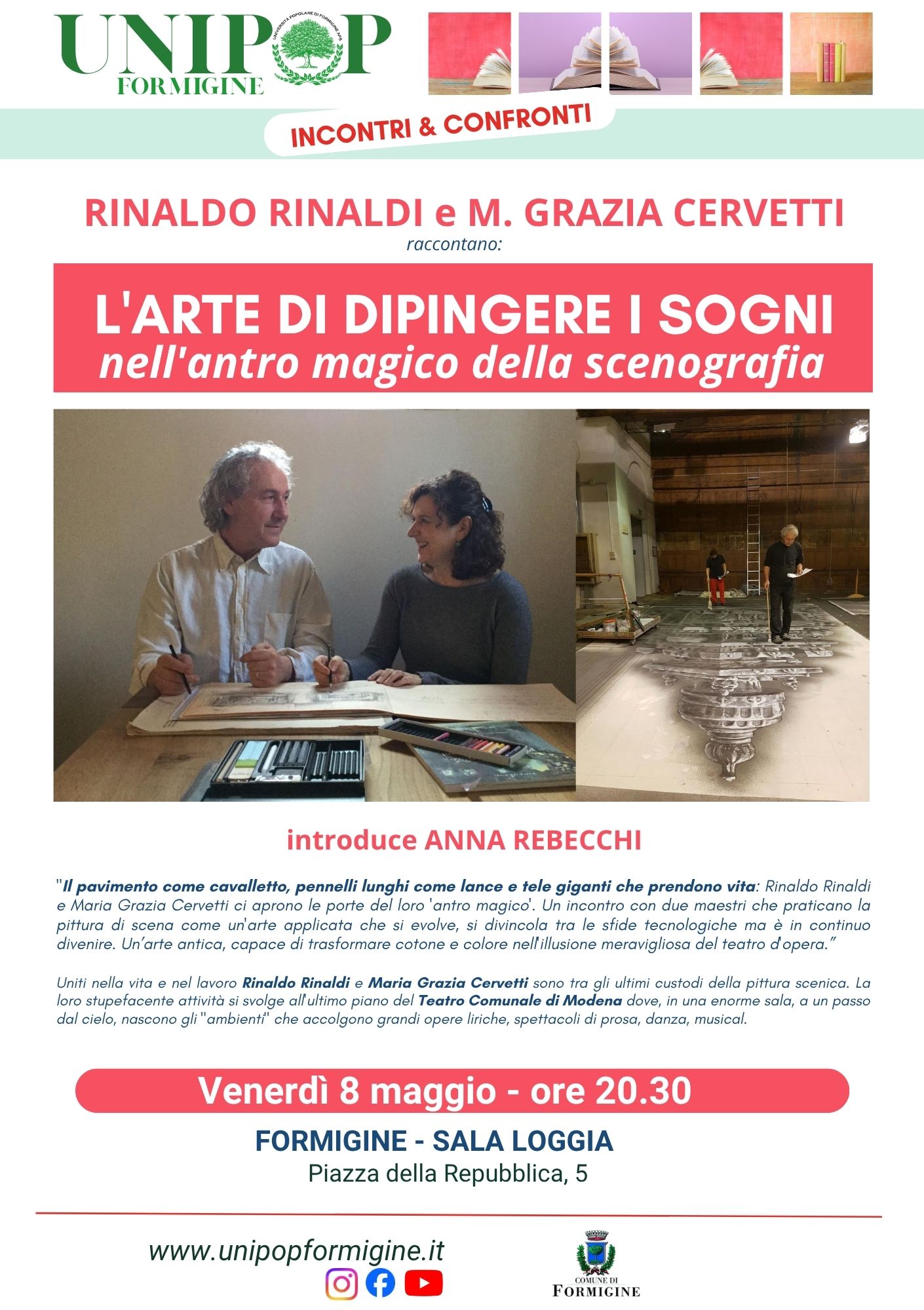 L'ARTE DI DIPINGERE I SOGNI: nell'antro magico della scenografia